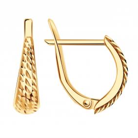 Золотые серьги МАГНАТ МА 011682 МА 011682 фото